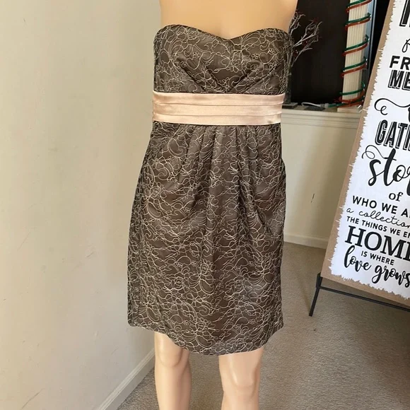 gold dress for christmas party Showtime Dress main image 1